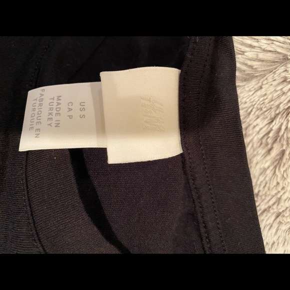 H & M graphic tee with gold beading. NWOT small - Picture 5 of 5